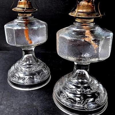 Glass Oil Lamps