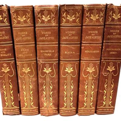"Works of Jane Austen" Volumes 1-6