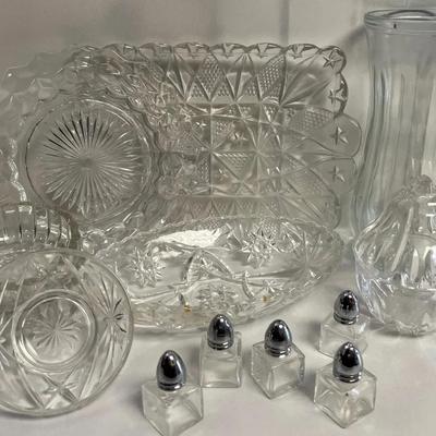 Assorted Glass and Crystal 