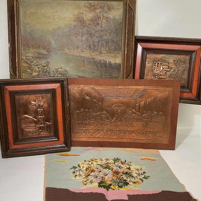 Copper Sculpture Art Piece of “The Last Super” and More