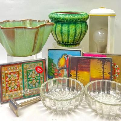 Vintage “Frankoma” Pottery & Household Items