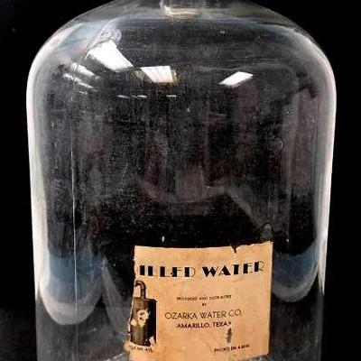 Vintage "Ozarka Water" Carboy 