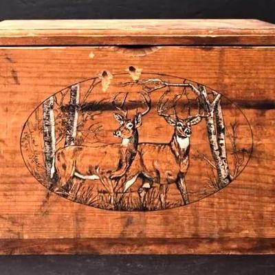 Wooden Ammunition Box