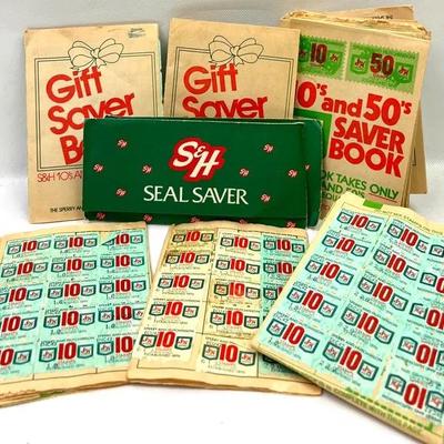 Vintage “S&H” Seal Saver Green Stamps
