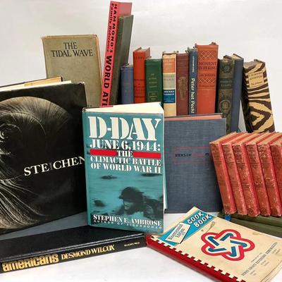 The Works of “Edgar Allen Poe”, Various Books of Essays, & More