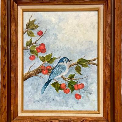 Blue Bird Painting 