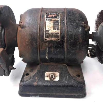 "Packard Electric Division" Bench Grinder