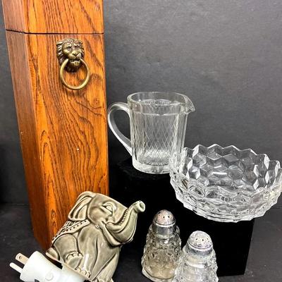 Fostoria Glass Salt and Pepper Shaker, Bowl, & More