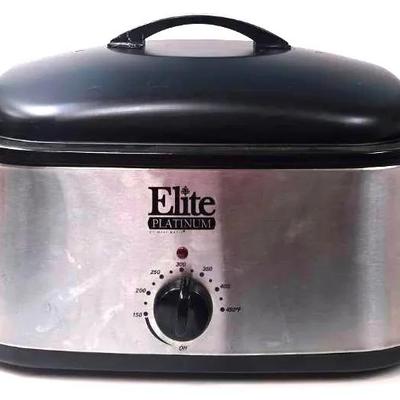 "Elite" Platinum" Roaster Oven