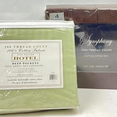 “Symphony” & “Fine Deluxe Hotel” Sheet Sets