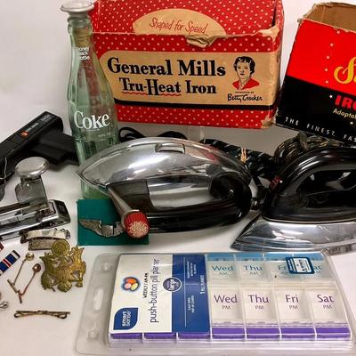 Irons, Military Badges, & More
