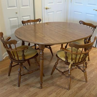 Ethan Allen Dining Room Table and Chairs