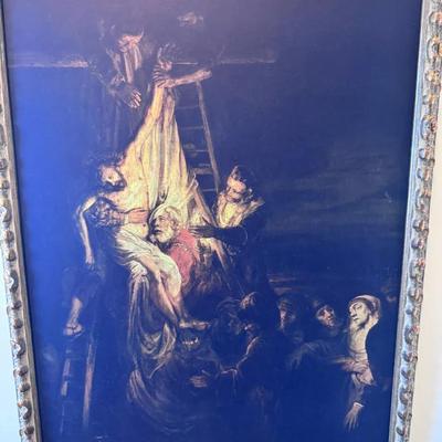 “The Descent from the Cross” – Rembrandt Print
