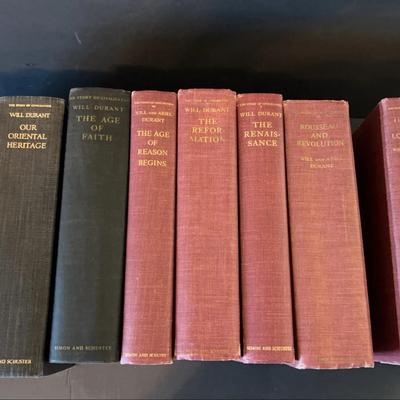 “The Story of Civilization” – Set of 10 Books