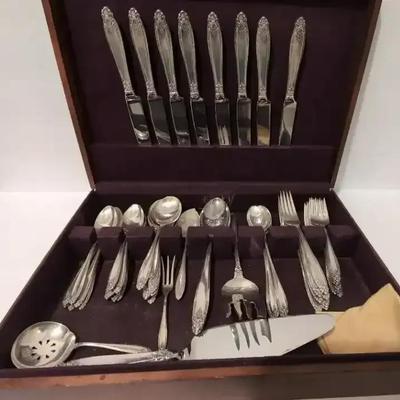International Sterling Silver ‘Prelude’ Flatware Set with Box