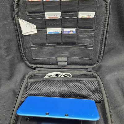 Nintendo 3DS XL Handheld Bundle w/Case + Games 