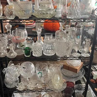 Lots Of Cut Glass - More Than You Can Imagine 