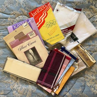 Vintage Tights & Handkerchiefs 