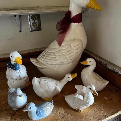 Ceramic Geese