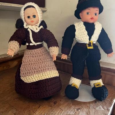 Handmade Thanksgiving Dolls 12”