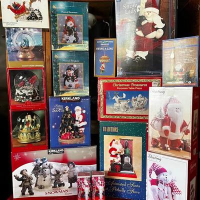 Christmas Figurines Galore!