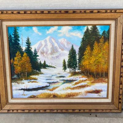 Laura Freeman Oil Landscape Painting