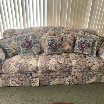 Floral Couch Cottagecore