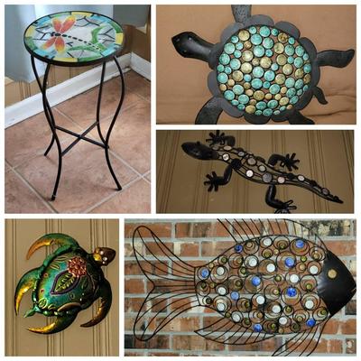 Assorted Metal Decor