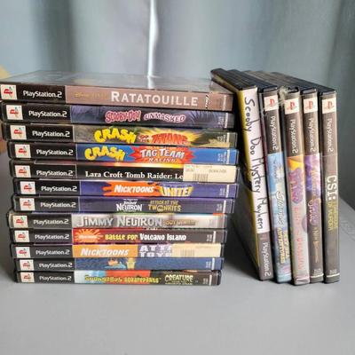 (17) PS2 Games (most with booklets)