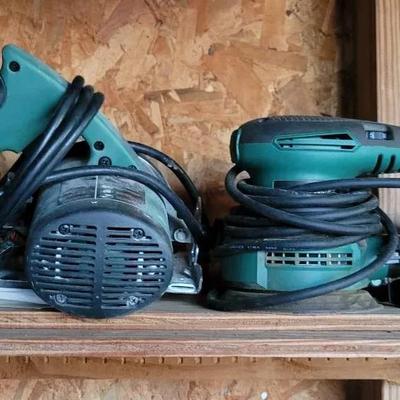 Masterforce Orbital Sander & Skill Saw