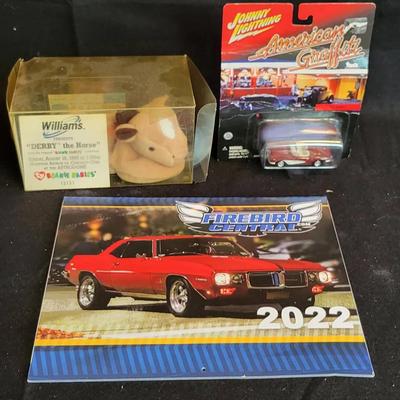 Derby The Horse With Game Ticket, Etc