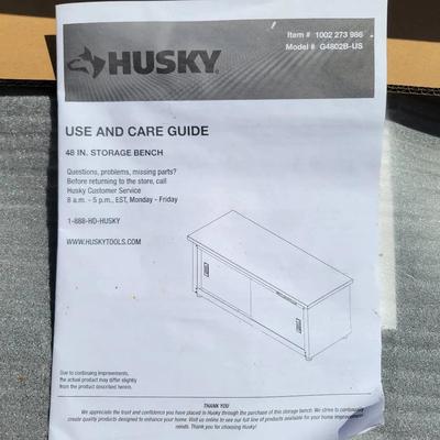 HUSKY 48" Storage Box (New)