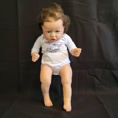Reborn 22" Baby Girl Doll-Soft body