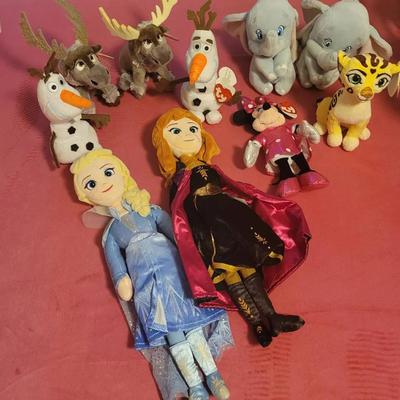 Disney Character Beanie Babies