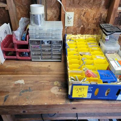 Assorted Tool Organizers, contents Included