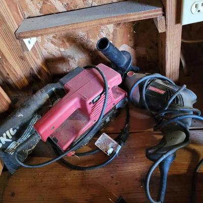 Skil Belt Sander & Craftsman Drill
