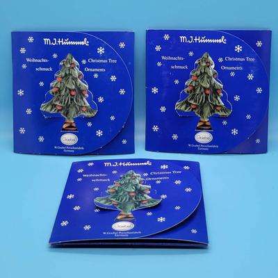 (3) Hummel Christmas Ornaments: