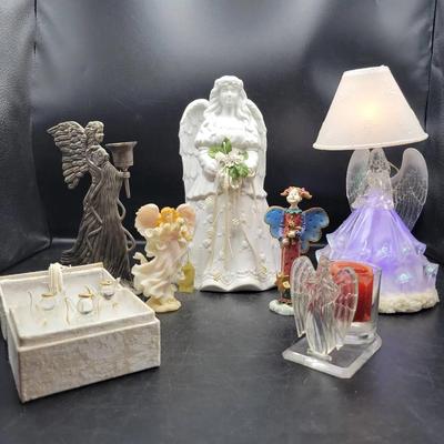 Angel Light and assorted angels