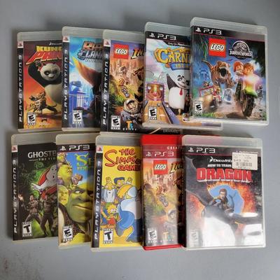 (10) PS3 Games (Most with booklets)