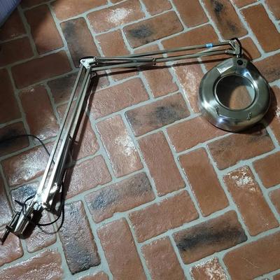 Clamp On Magnifying Task Light