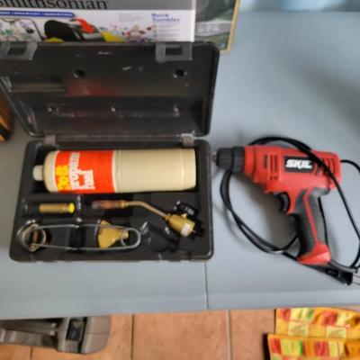 Skil Corded Drill & Propane Torch