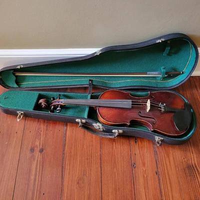 Vintage Violin With Stradivarius Label