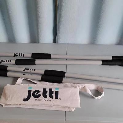 2 Pair Of Jetti Weighted Walling Sticks