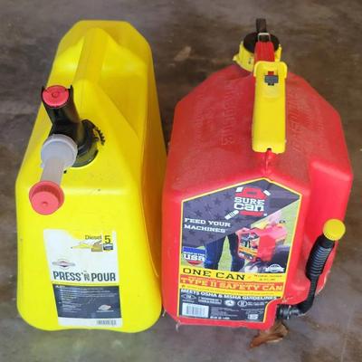 (2) Gas Cans
