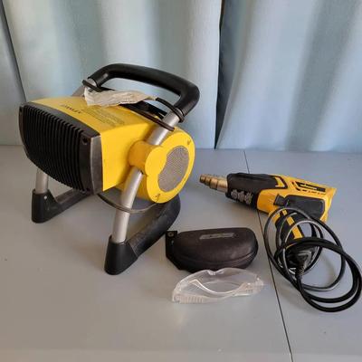 Stanley Pro-Ceramic Utility Heater & Wagner Furno Heat Gun