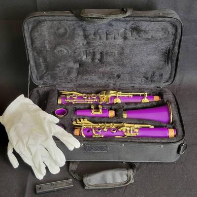 Purple Clarinet by Glory w/Case