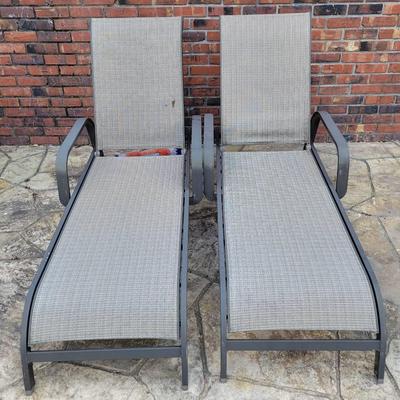 Pair Of Loungers