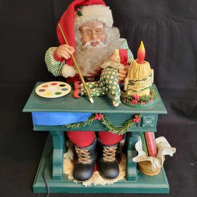 Vintage Holiday Creations Animated Santa-In Working Condition