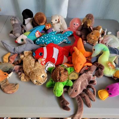 Beanie Babies-Water and Sea Creatures