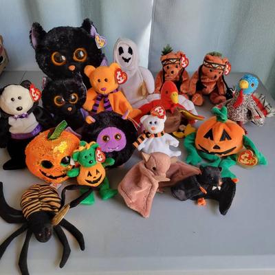 Fall Beanie Babies